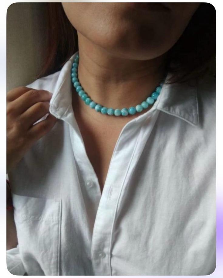 Choker de Larimar pequeno
