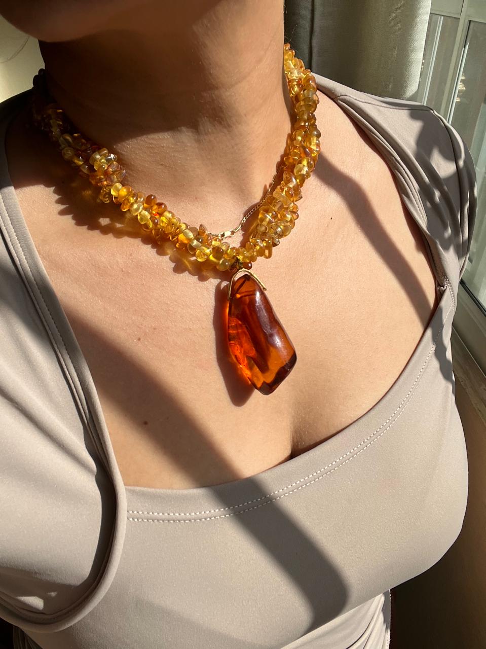 Collar de Ambar completo